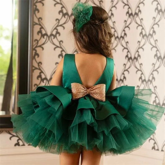 Robe de fête petite fille, Noël, baptême